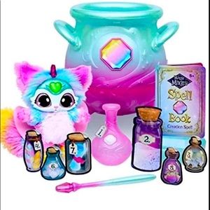 ⚡️fast shipping⚡️Rainbow Magic Mixies Magical Misting Cauldron w/ Plush toy